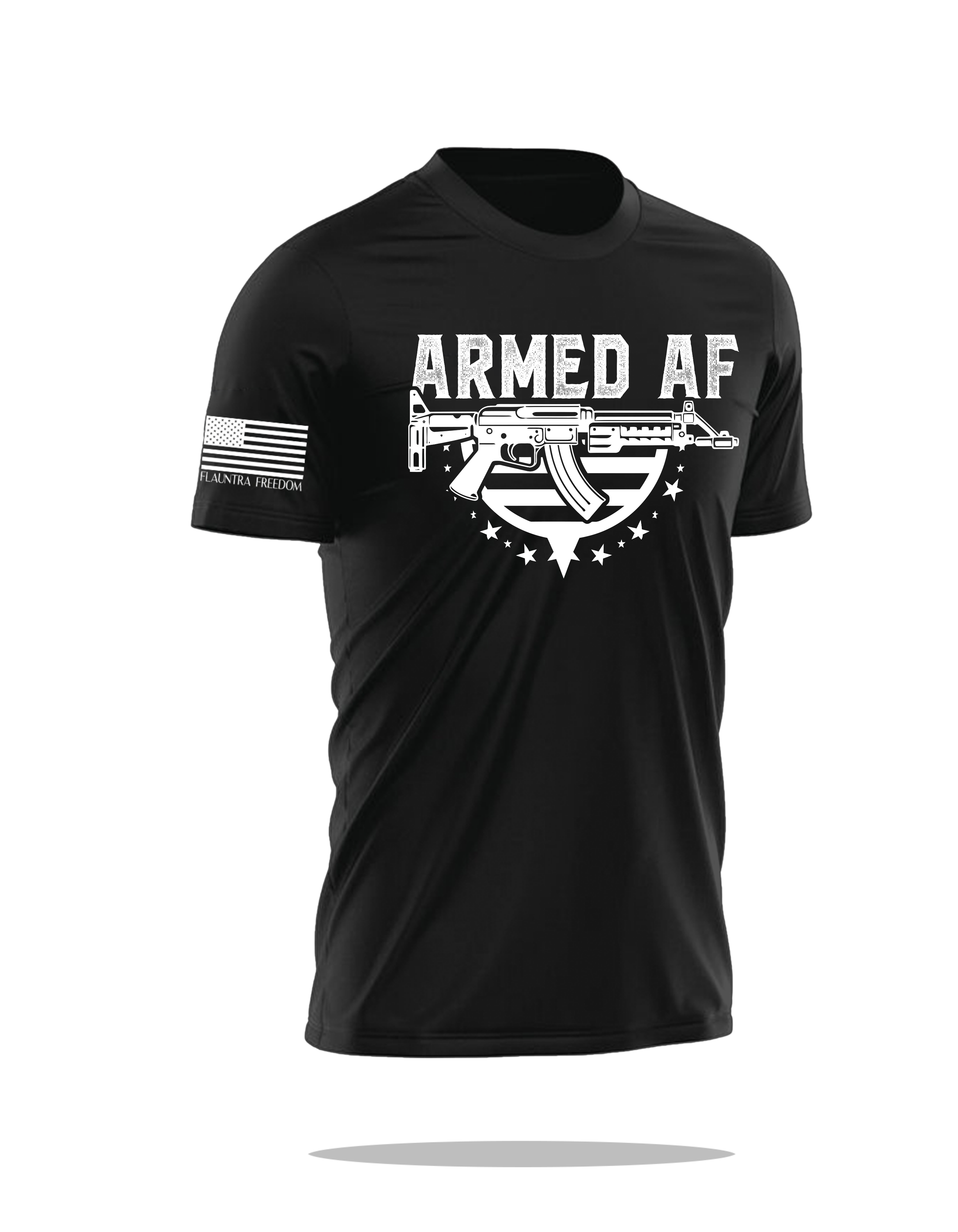 Armed AF- Short Sleeve Shirt